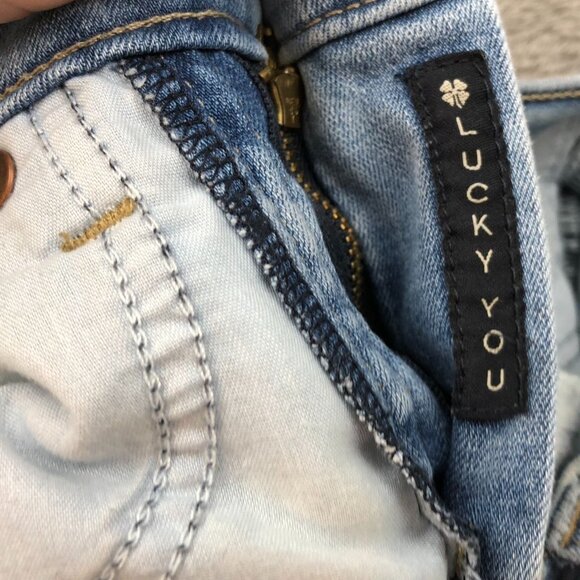 Lucky Brand Women's Jeans Size 28x24 Measured Classic Blue Denim - Picture 8 of 14